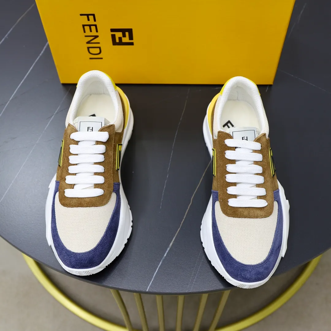 Men's men's shoes 290🔥Brand: FENDI Size: 38-44 (45, 46 customized) Grade: Original quality High version Material: Imported cowhide ➕ High-quality and comfortable lining Original lightweight non-slip outsole Style category: Travel Fashion casual shoes Versatile trend